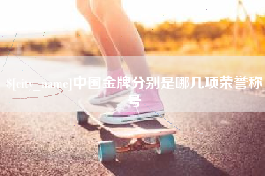 邵阳中国金牌分别是哪几项荣誉称号
