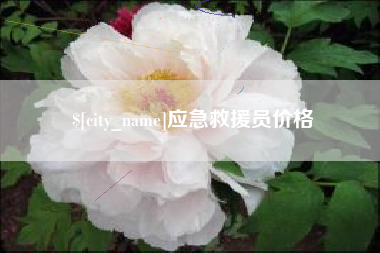 邵阳应急救援员价格