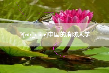 邵阳中国的消防大学