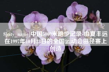 邵阳中国5000米跑步记录-由夏丰远在1997年10月23日的全国运动会田径赛上创造