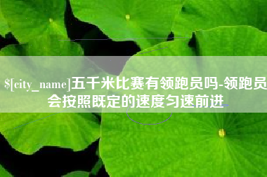 邵阳五千米比赛有领跑员吗-领跑员会按照既定的速度匀速前进