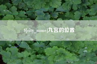 邵阳九宫的位置